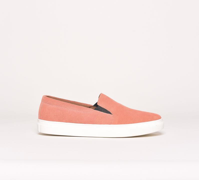 Slip on Suede Trainers