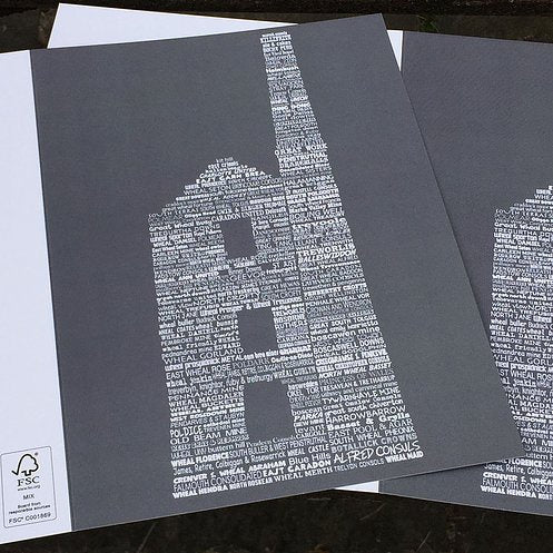 Cornish Engine House Card