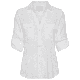 Cortnia Shirt - White Cotton