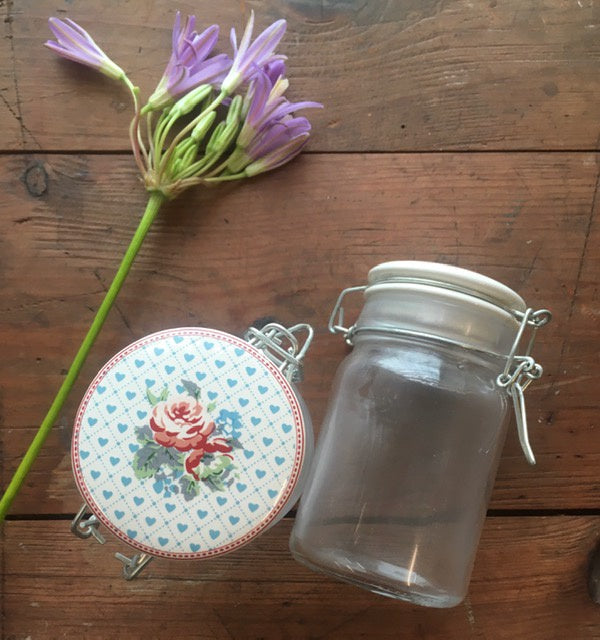 Small Glass Cannister
