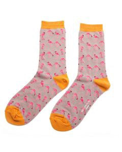 Wild Flamingo Socks - Size 4-7