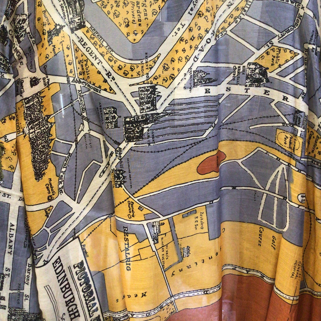 Map Scarf - Edinburgh and Leith