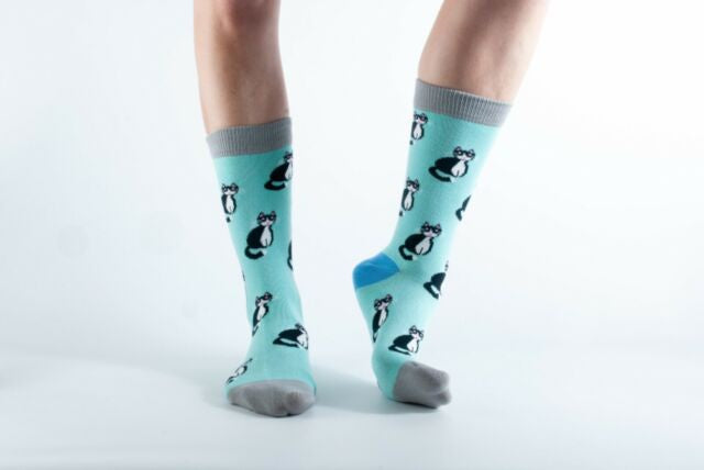 Bamboo Cat Socks