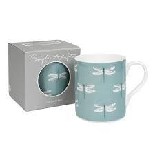 Dragonfly Bone China Mug