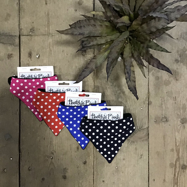 Polka Dot Dog Bandana