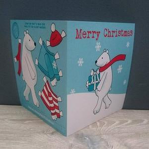 Christmas Bear Activity Card