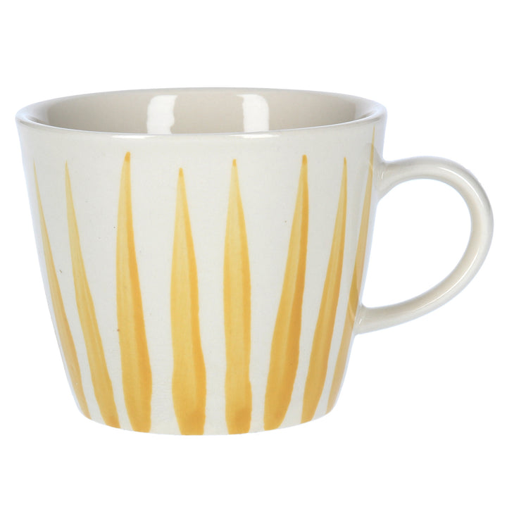 Flame Patterned Ceramic Mug
