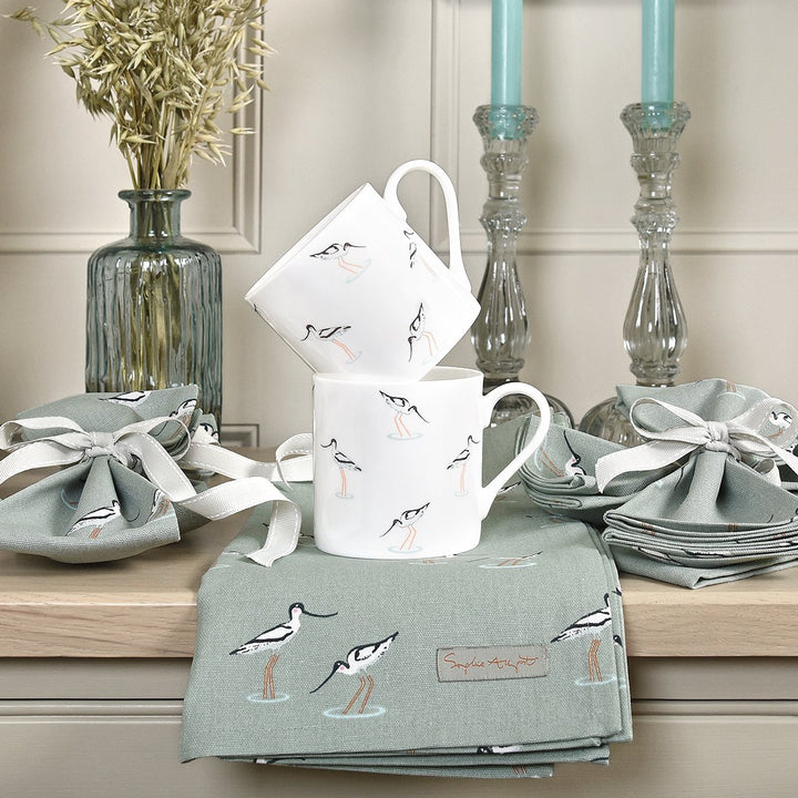 Coastal Birds Tea Towel