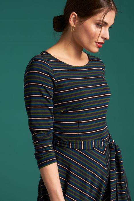 Betty Jersey Dress Elmore Stripe