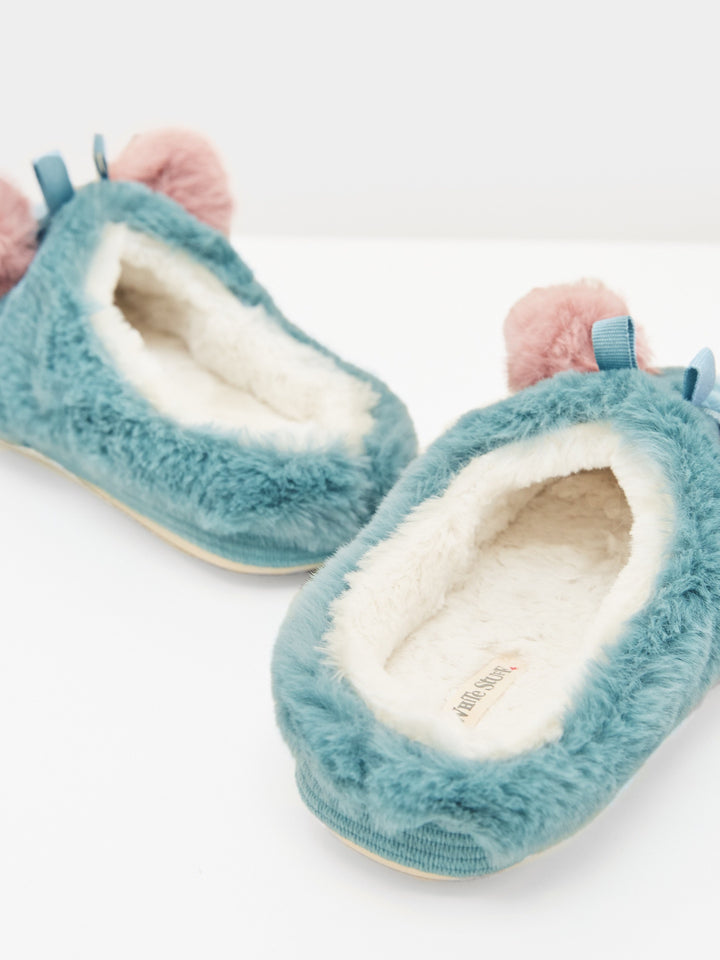 Faux Fur Mule Slippers