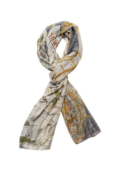 Map Scarf - New York