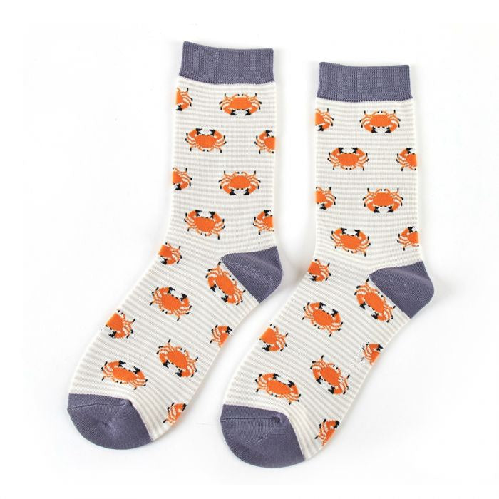 Crabs Stripe Socks