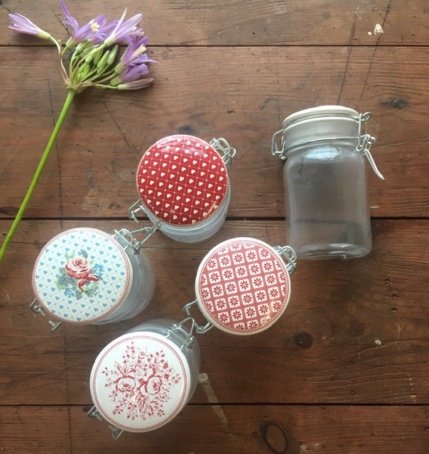 Small Glass Cannister