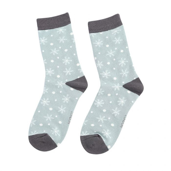 Snowflakes Socks - Size 4-7
