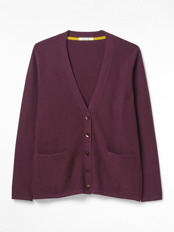 Reflection Plum Cardigan