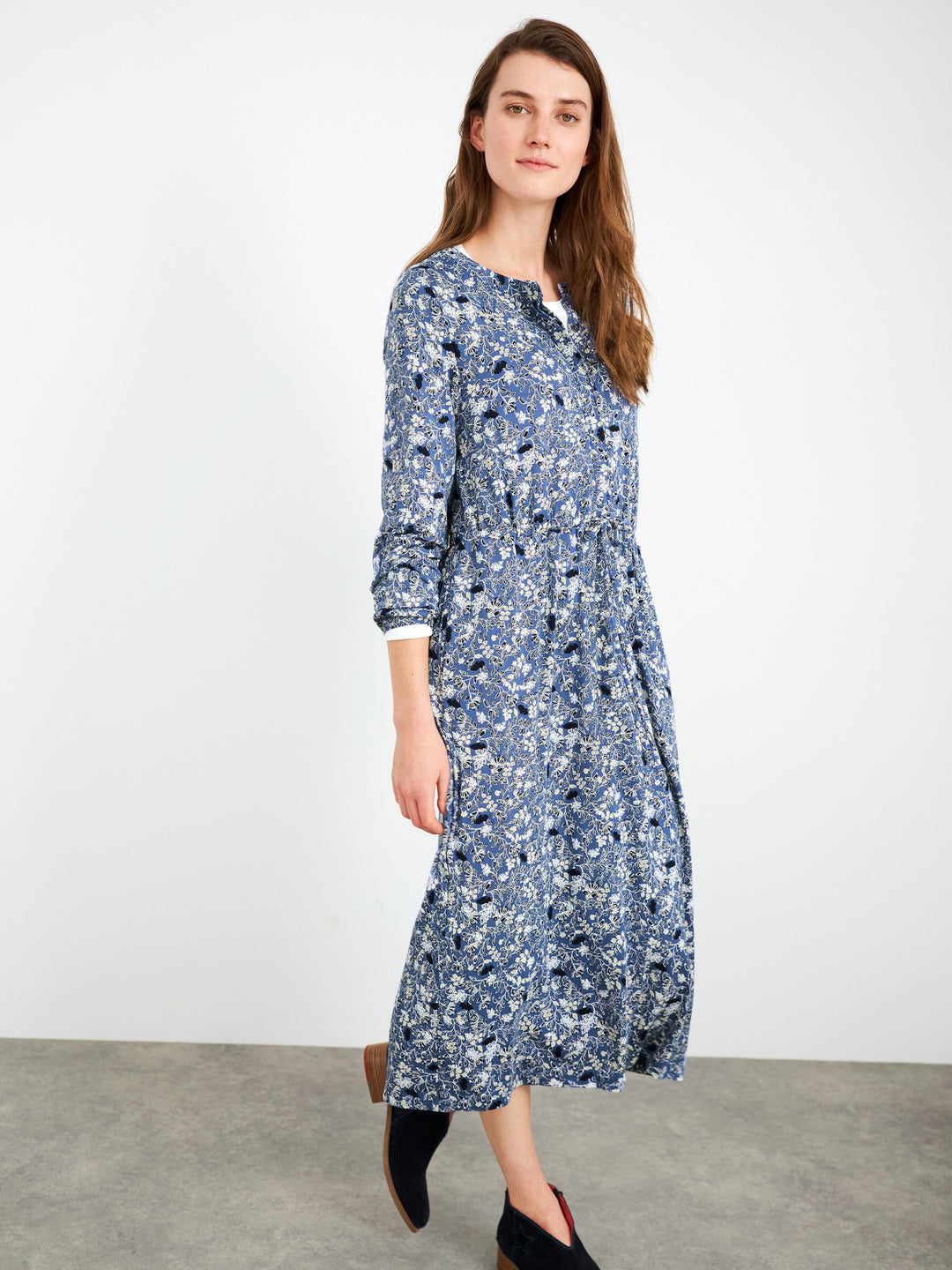 Jersey Herbie Dress - Blue Pattern