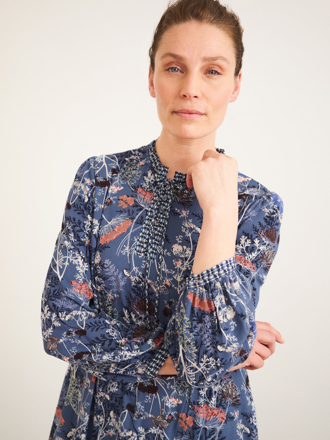 Eta Dress - Navy Print