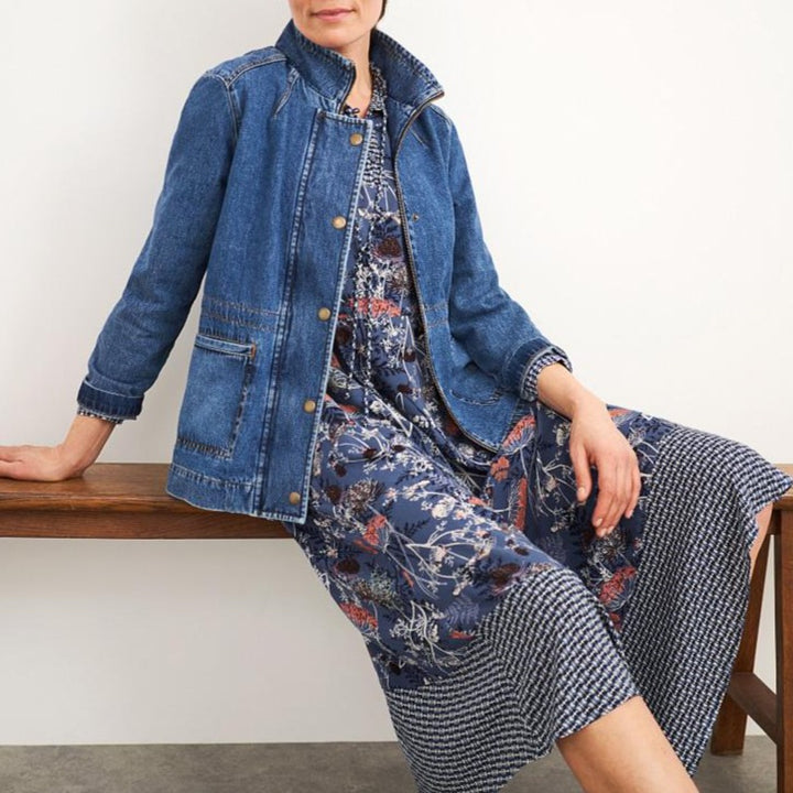 Eta Dress - Navy Print