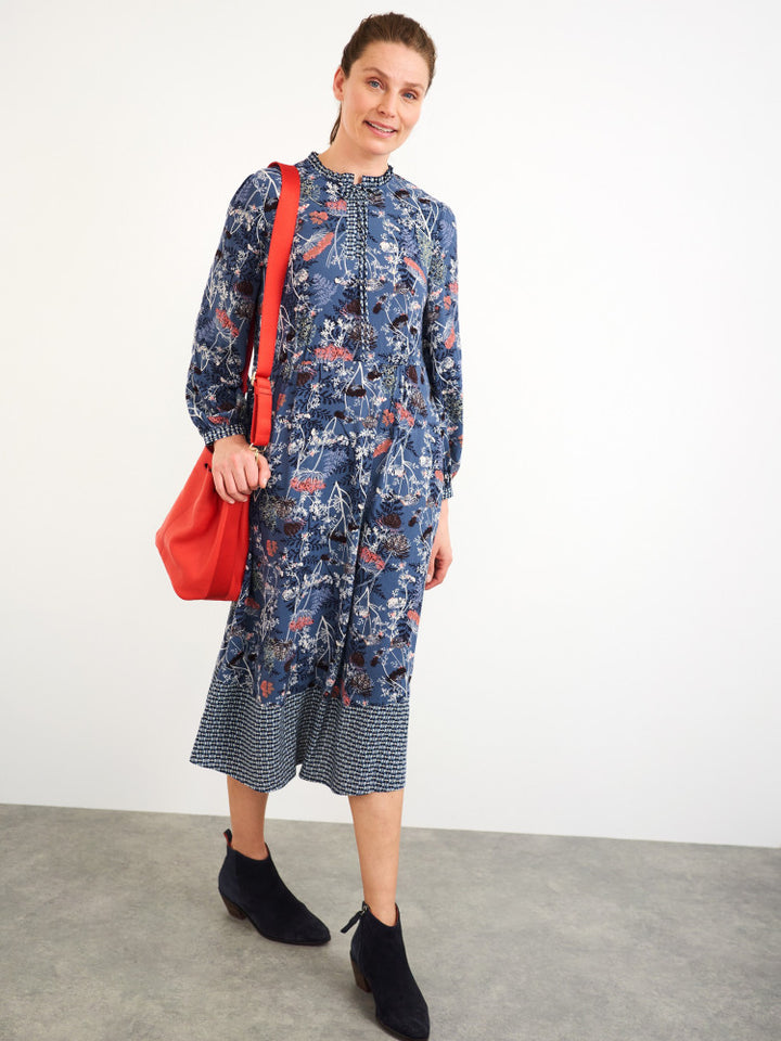 Eta Dress - Navy Print