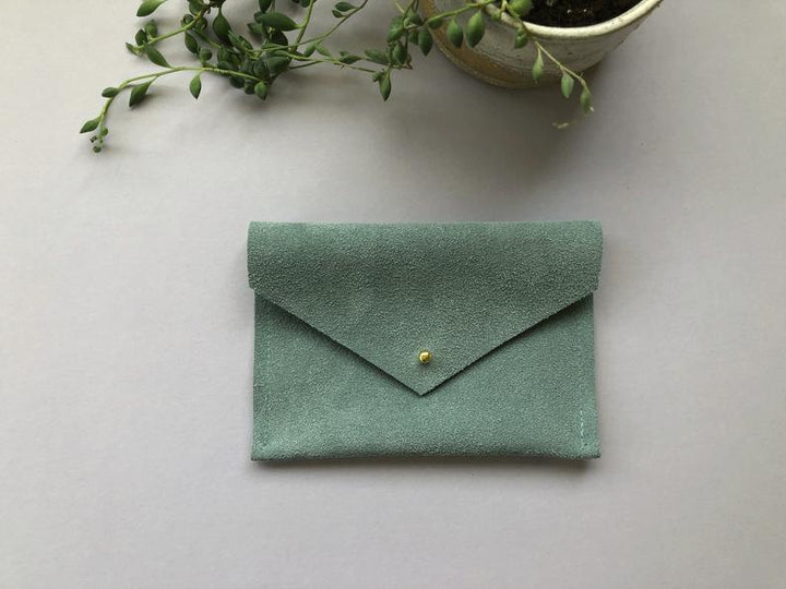 Handmade Suede Purse