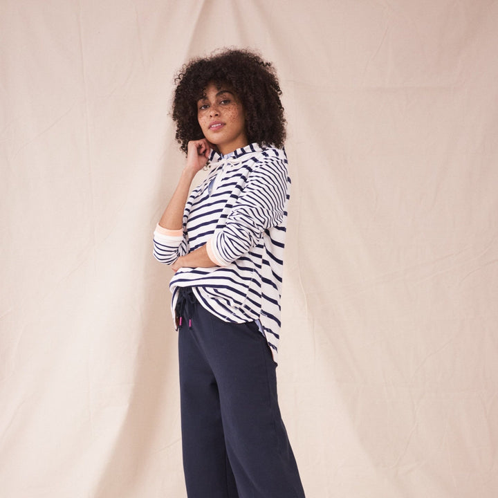 Milo Hooded Stripey Sweatshirt
