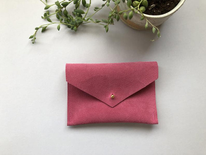 Handmade Suede Purse
