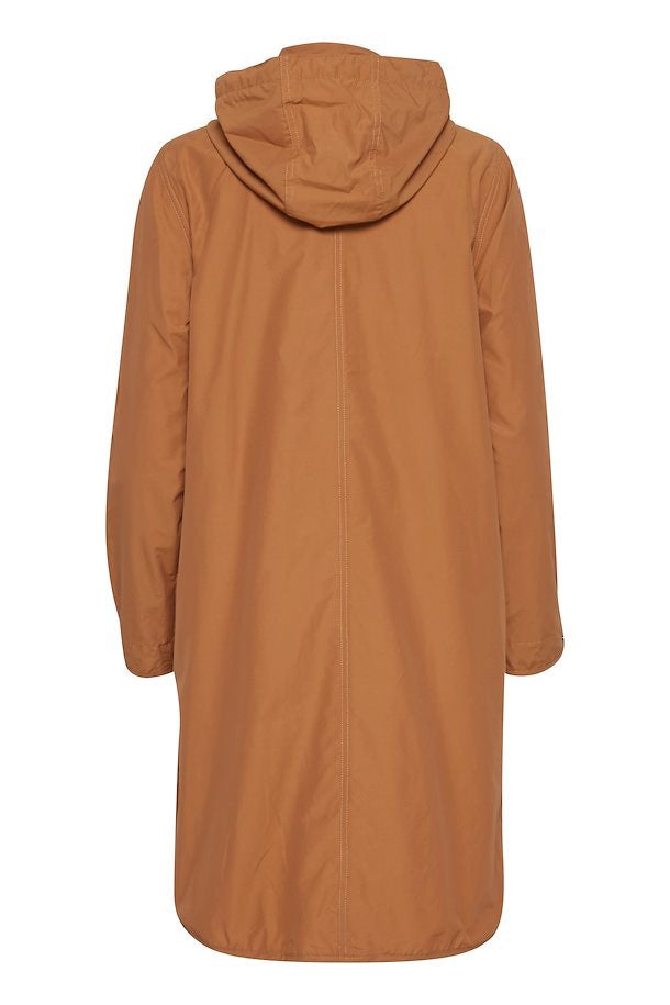 Auro Parka Coat in Almond