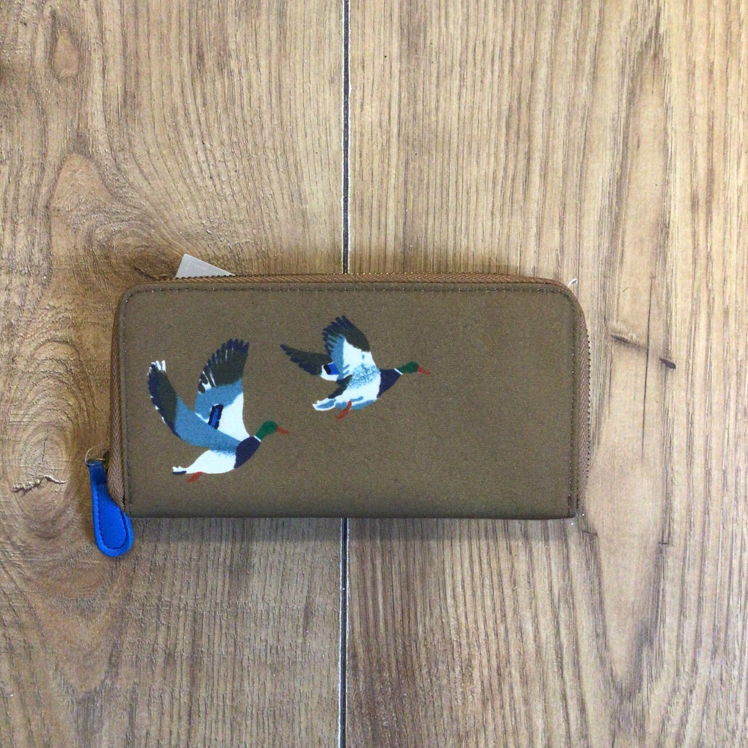 Oilcloth Wallet Purse (metal Zip)