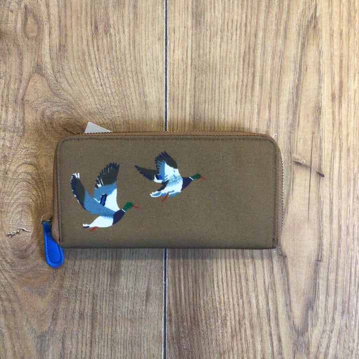 Oilcloth Wallet Purse (metal Zip)