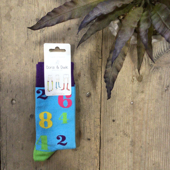 Bamboo Bright Printed Socks