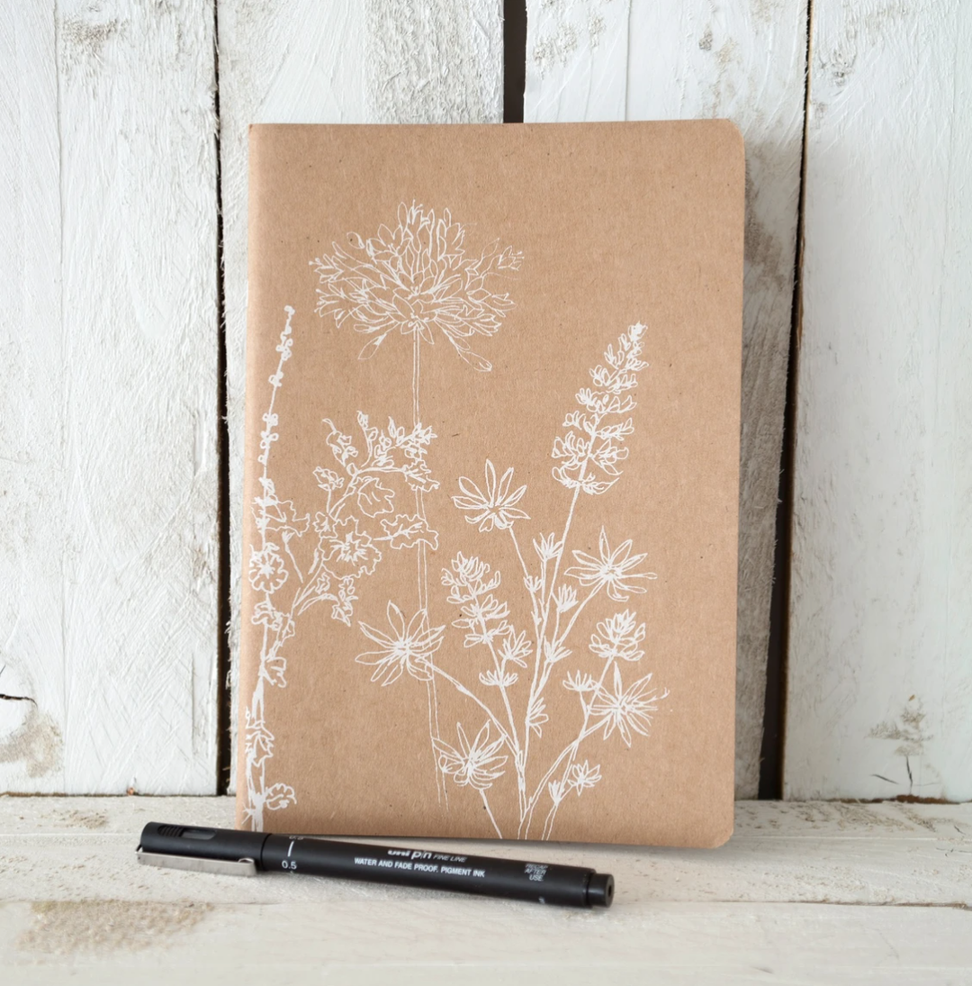 Exercise Size Screen Printed Notebook