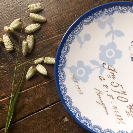 Melamine Plate Fay White