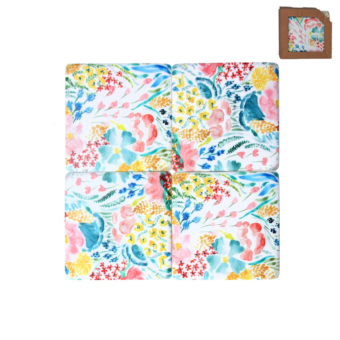 Summer Bloom Coaster Pack