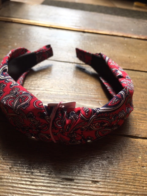Paisley Print Headband