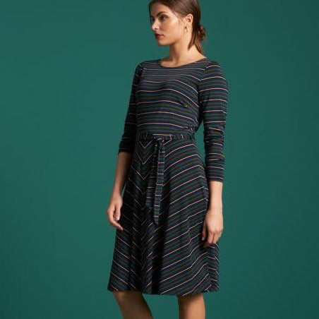 Betty Jersey Dress Elmore Stripe