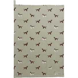 Spaniels Tea Towel