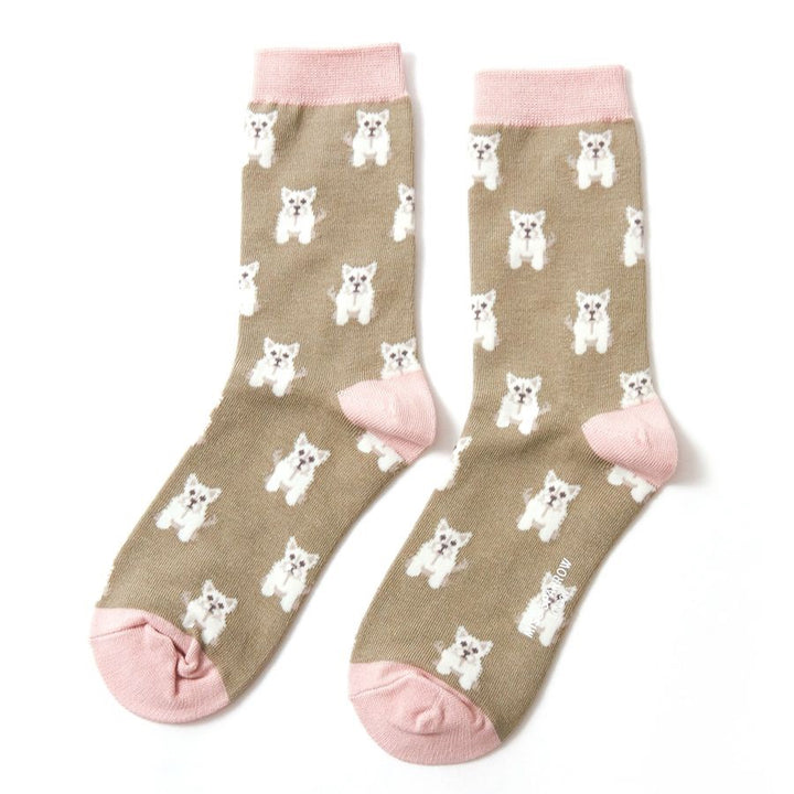 Mini Westies Socks - Size 4-7