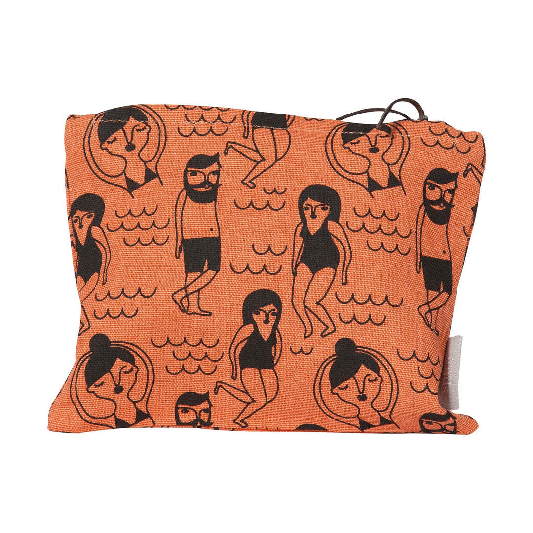 Coral Weekend Make Up Bag