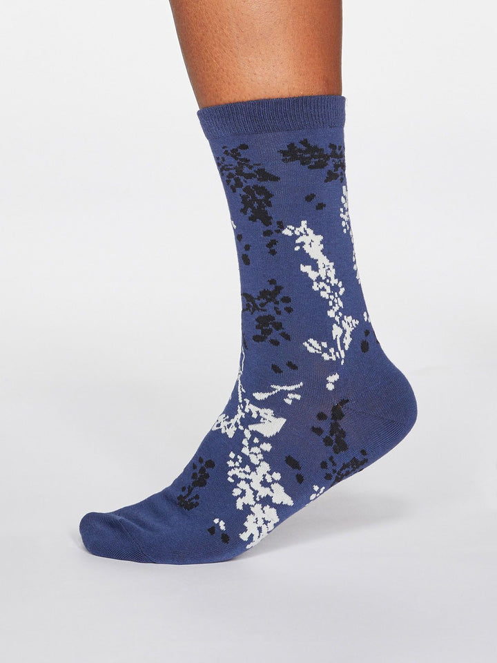 Orpha Floral Organic Cotton Socks