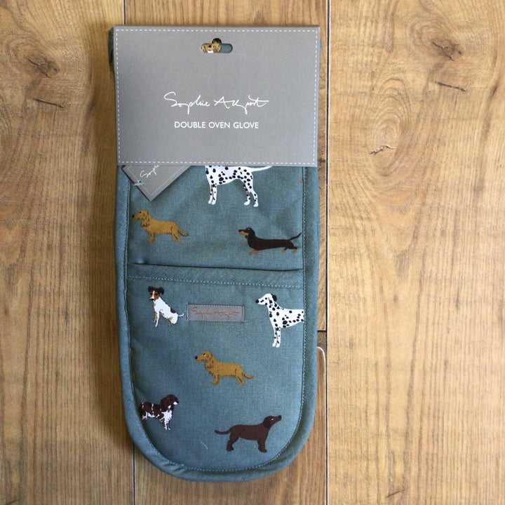 Double Oven Gloves - Dogs