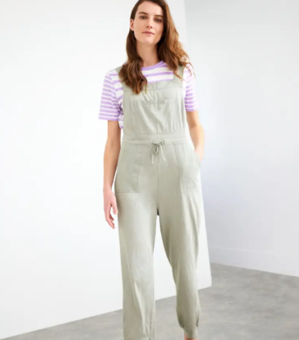 Daphne Jersey Dungarees