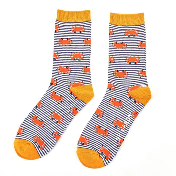 Crabs Stripe Socks