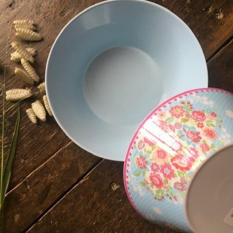 Greengate Melamine Maggie Blue Bowl