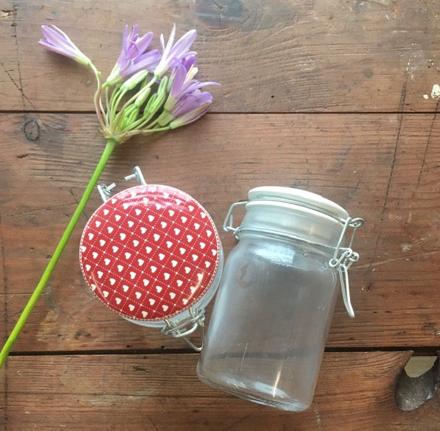 Small Glass Cannister