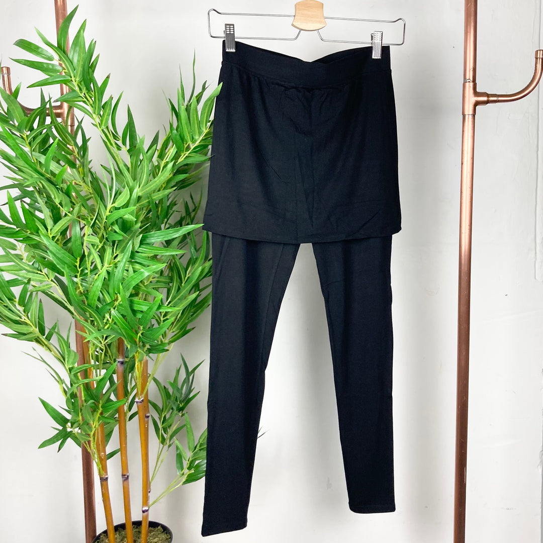 Jay Skirted Bamboo Leggings