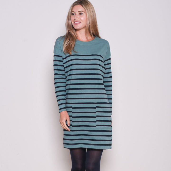 Block Stripe Dress