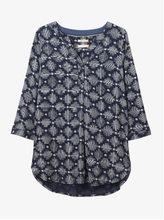 Harping Tunic in Blue