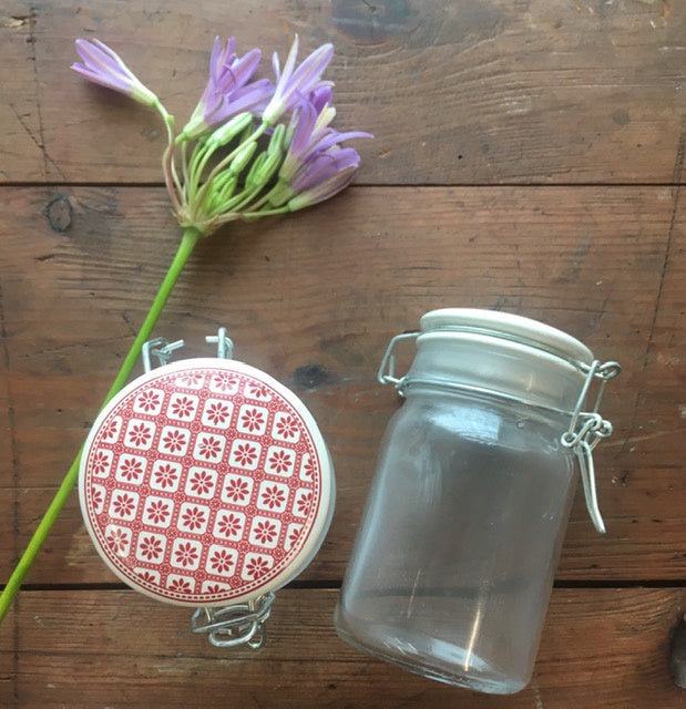 Small Glass Cannister