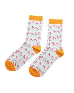 Wild Flamingo Socks - Size 4-7