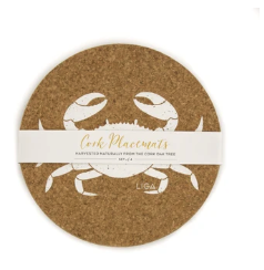 Cork Mat Placemat Sets by Liga - S/4